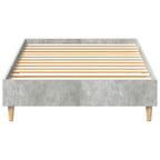 vidaXL Bettrahmen Beton Grau 203 x 93 x 25 cm Holzwerkstoff