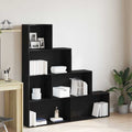 vidaXL Bücherregal Schwarz Eichen-Optik 155 x 24 x 160 cm