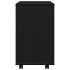vidaXL Beistelltisch Schwarze Eiche 70 x 35 x 60 cm Holzwerkstoff