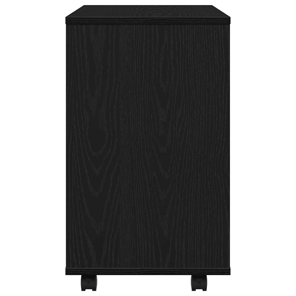 vidaXL Beistelltisch Schwarze Eiche 70 x 35 x 60 cm Holzwerkstoff