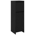 vidaXL Badezimmerschrank mit Tür Schwarz Eichen-Optik 30 x 30 x 95 cm