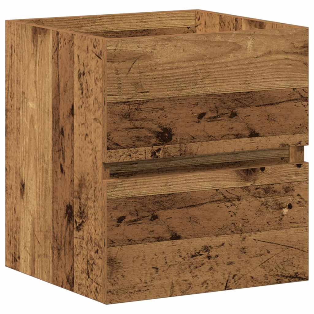 vidaXL | Spülenunterschrank | Altholz 41 x 38.5 x 45 cm Holzwerkstoff