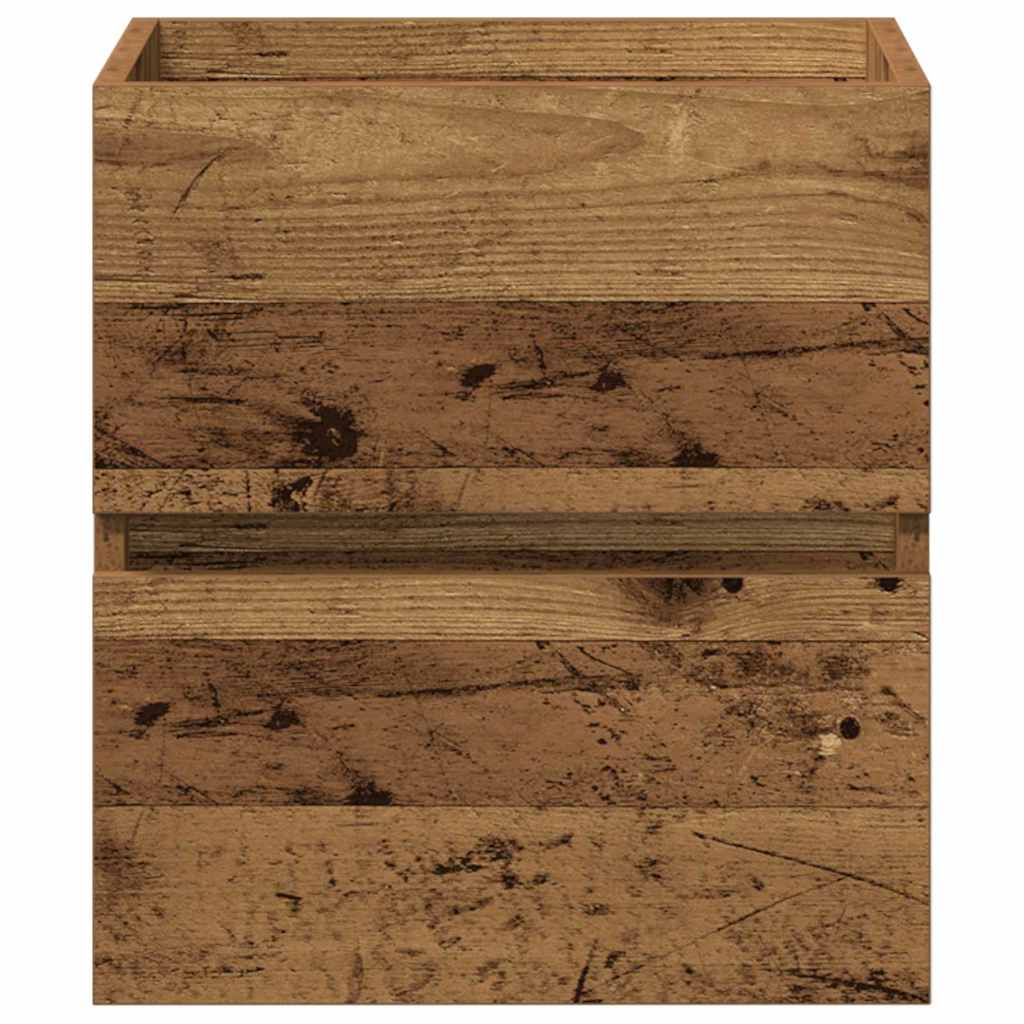 vidaXL | Spülenunterschrank | Altholz 41 x 38.5 x 45 cm Holzwerkstoff