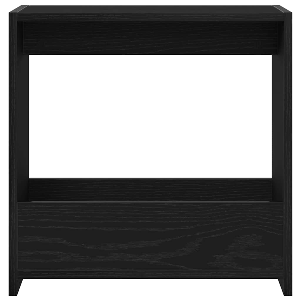 vidaXL Beistelltisch Schwarz Eichen-Optik 50 x 26 x 50 cm