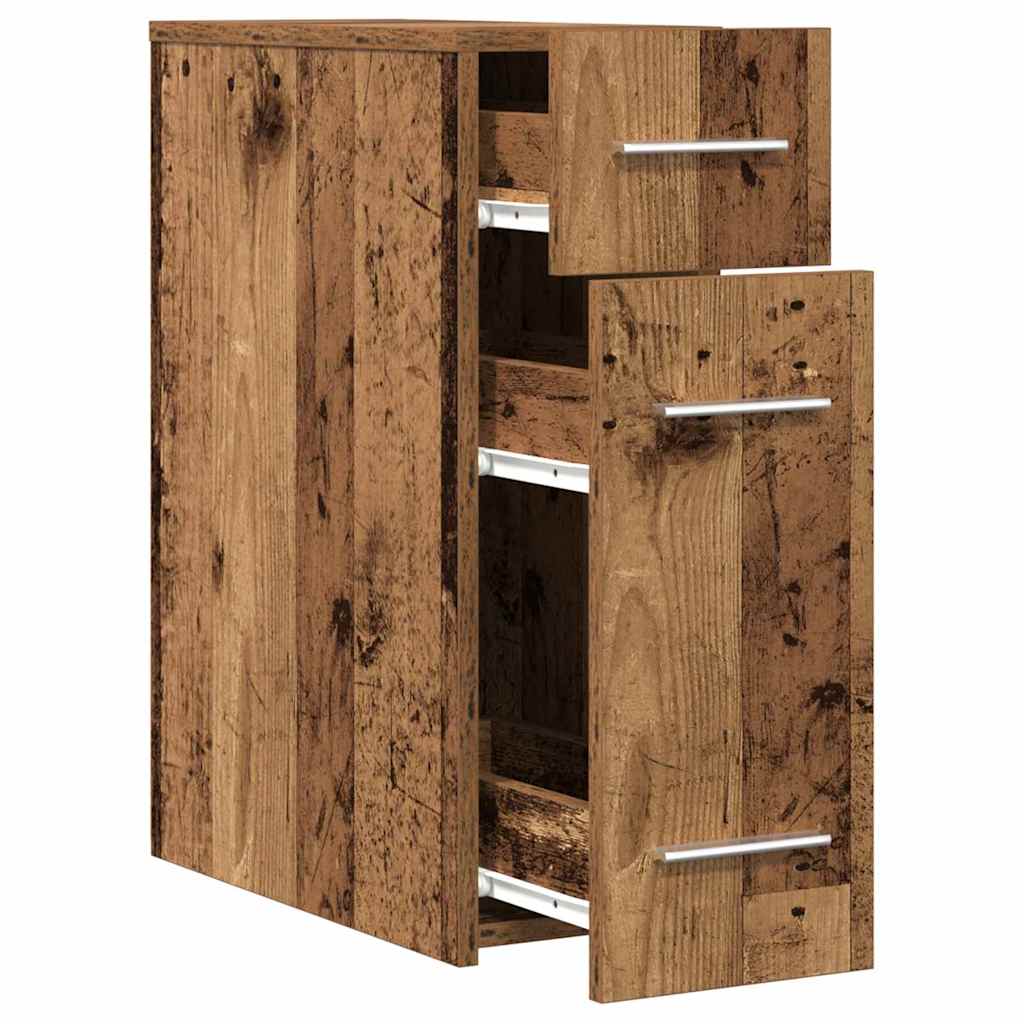 vidaXL Apothekerschrank Altholz 20 x 45,5 x 60 cm Holzwerkstoff