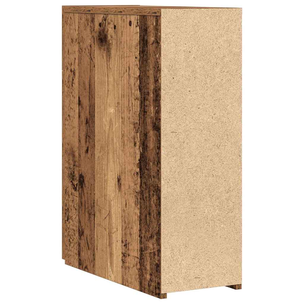 vidaXL Apothekerschrank Altholz 20 x 45,5 x 60 cm Holzwerkstoff