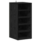 vidaXL Schuhschrank 2 pcs Schwarz Eichen-Optik 32 x 35 x 70 cm