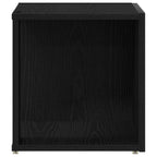 vidaXL Eckregale Schwarz Eichen-Optik 33 x 33 x 34,5 cm Holzwerkstoff