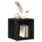 vidaXL Eckregale Schwarz Eichen-Optik 33 x 33 x 34,5 cm Holzwerkstoff