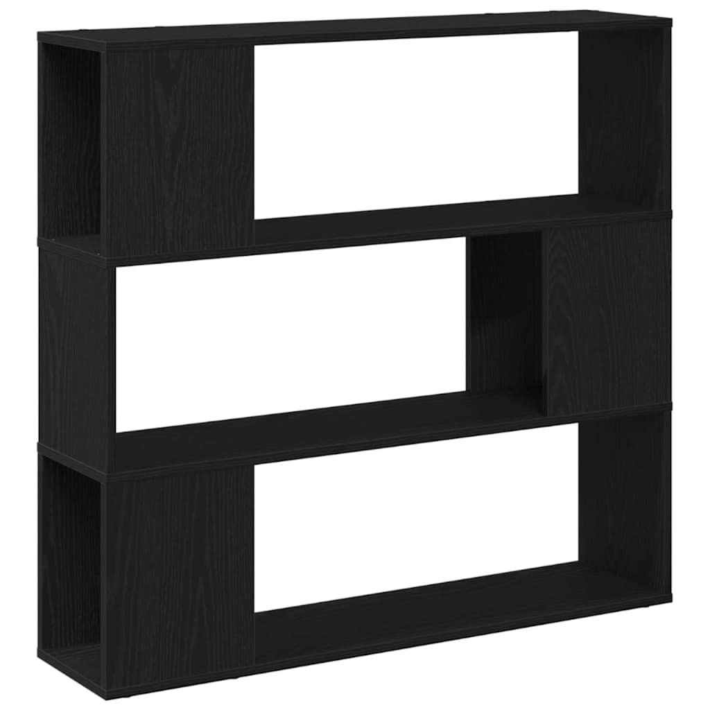 vidaXL TV-Schrankset Schwarz Eichen-Optik 100 x 24 x 94 cm