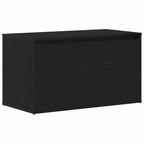 vidaXL Flurbank Schwarz Eichen-Optik 80 x 40 x 45 cm Holzwerkstoff