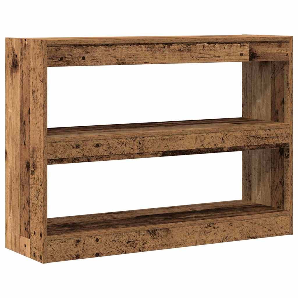 vidaXL Bücherregal Altholz 100 x 30 x 72 cm Holzwerkstoff