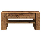 vidaXL Couchtisch Altholz 102 x 55 x 45 cm Holzwerkstoff