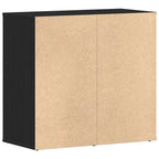 vidaXL Kosmetikschrank mit Regal Schwarz Eichen-Optik 80 x 40 x 75 cm