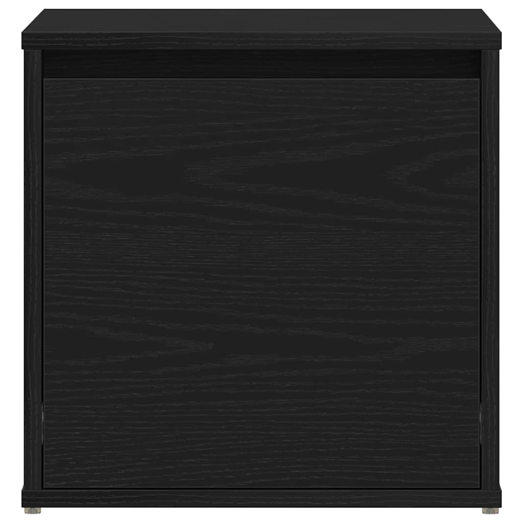 vidaXL Kommode Schwarz Eichen-Optik 40,5 x 40 x 40 cm Holzwerkstoff
