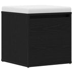 vidaXL Kommode Schwarz Eichen-Optik 40,5 x 40 x 40 cm Holzwerkstoff