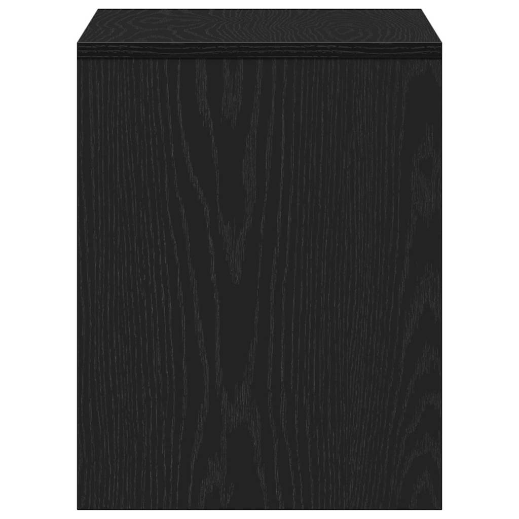 vidaXL Kleiderhocker Schwarz Eichen-Optik 70 x 35 x 45 cm