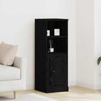 vidaXL Highboard Schwarze Eiche 36 x 35,5 x 103,5 cm Holzwerkstoff