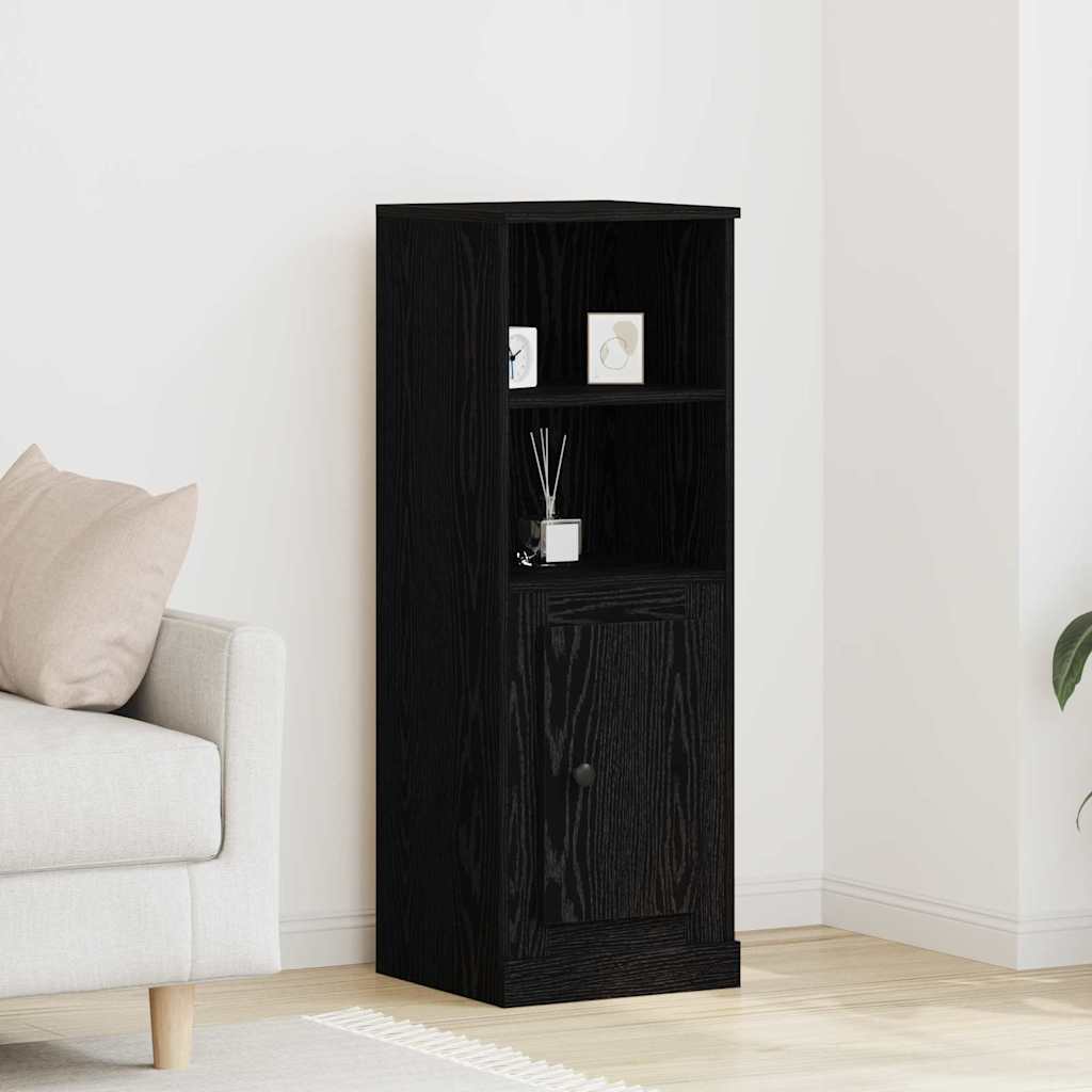 vidaXL Highboard Schwarze Eiche 36 x 35,5 x 103,5 cm Holzwerkstoff