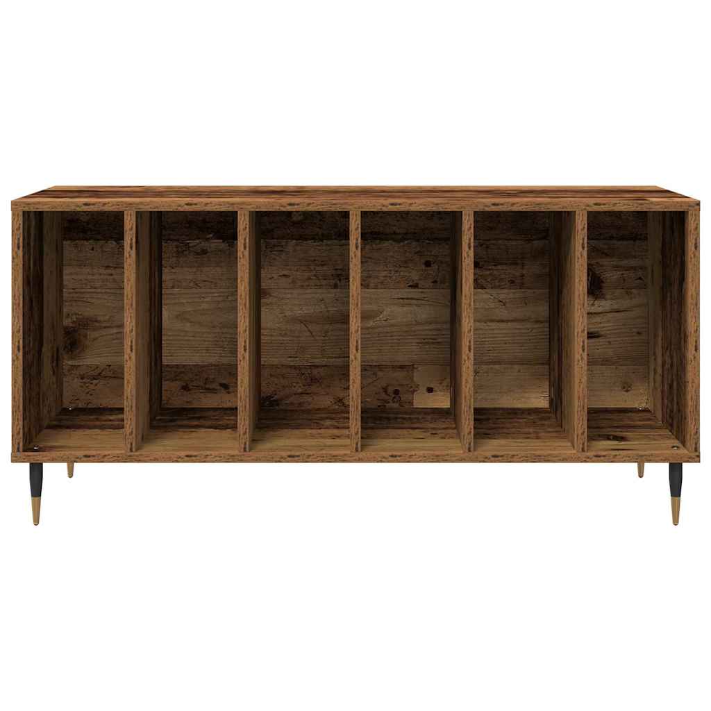 vidaXL Schallplattenschrank Altholz 100 x 38 x 48 cm Holzwerkstoff