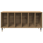 vidaXL Schallplattenschrank mit Regal Artisan-Eiche 100 x 38 x 48 cm