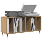 vidaXL Schallplattenschrank mit Regal Artisan-Eiche 100 x 38 x 48 cm