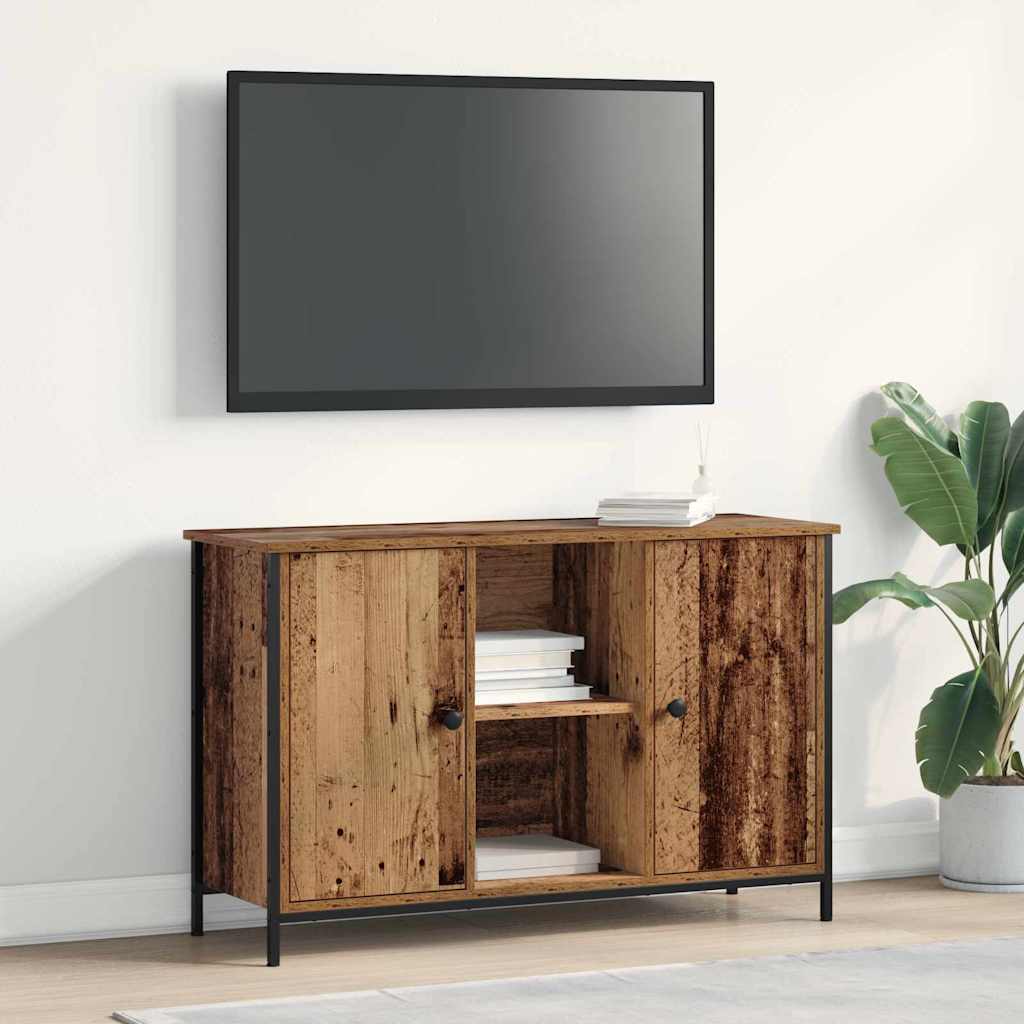 vidaXL TV-Schrankset Altholz 101 x 35 x 65 cm Holzwerkstoff