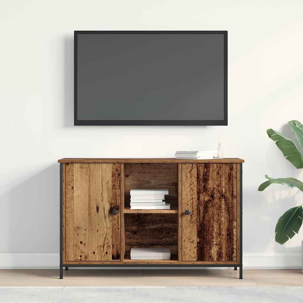 vidaXL TV-Schrankset Altholz 101 x 35 x 65 cm Holzwerkstoff