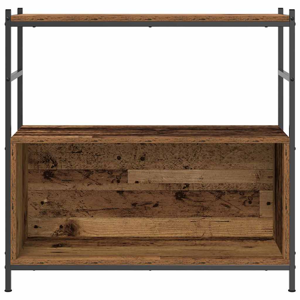 vidaXL Bücherregal Geräucherte Eiche 80 x 30 x 78,5 cm Holzwerkstoff