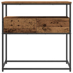 vidaXL Konsolentisch Altholz 75 x 40 x 75 cm Holzwerkstoff