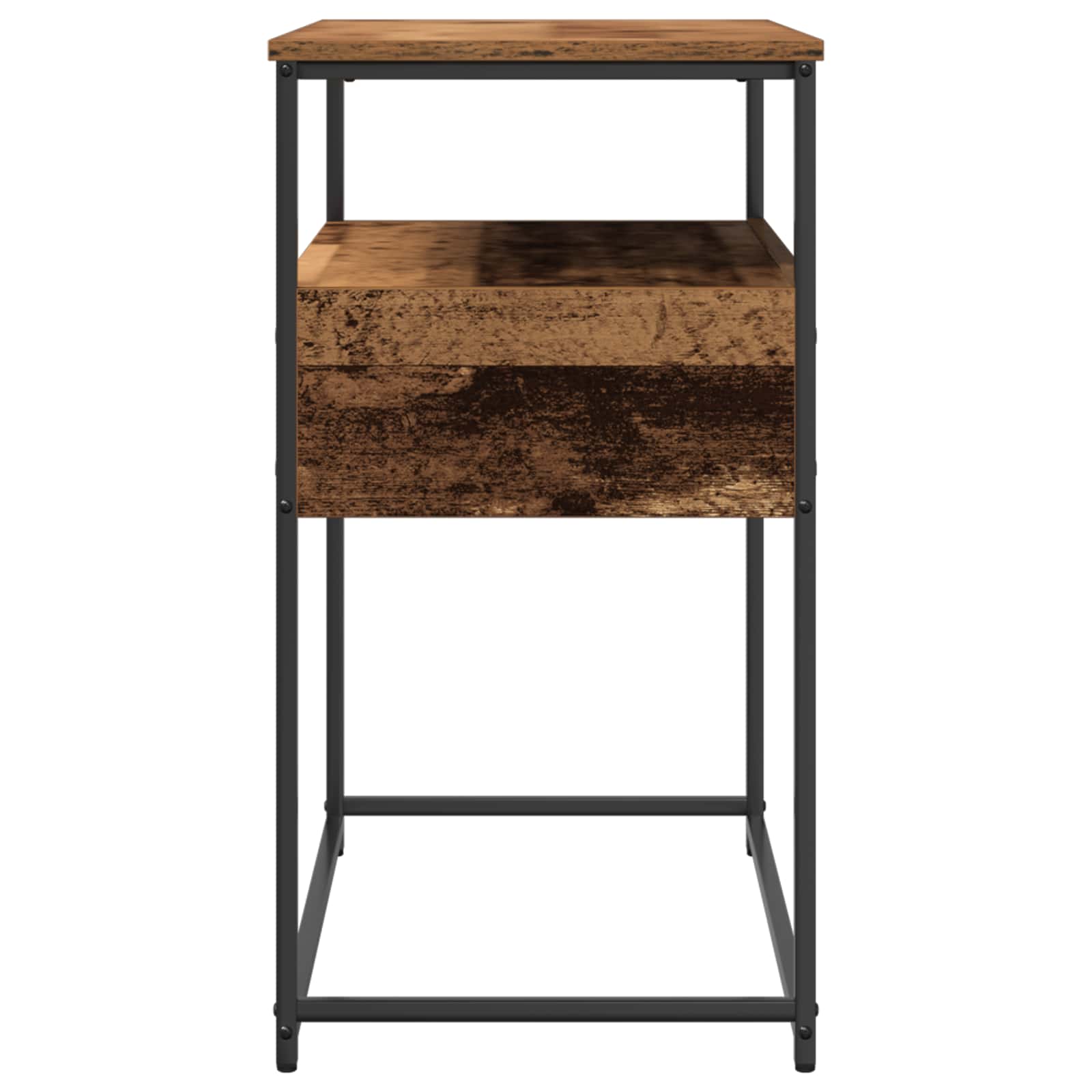 vidaXL Konsolentisch Altholz 75 x 40 x 75 cm Holzwerkstoff