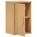 vidaXL Badezimmerschrank Olden Braun 35 x 30 x 55 cm Massivholz Kiefer