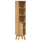 vidaXL Badezimmerschrank mit Regal Olden Braun 35 x 30 x 159 cm