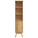 vidaXL Badezimmerschrank mit Regal Olden Braun 35 x 30 x 159 cm