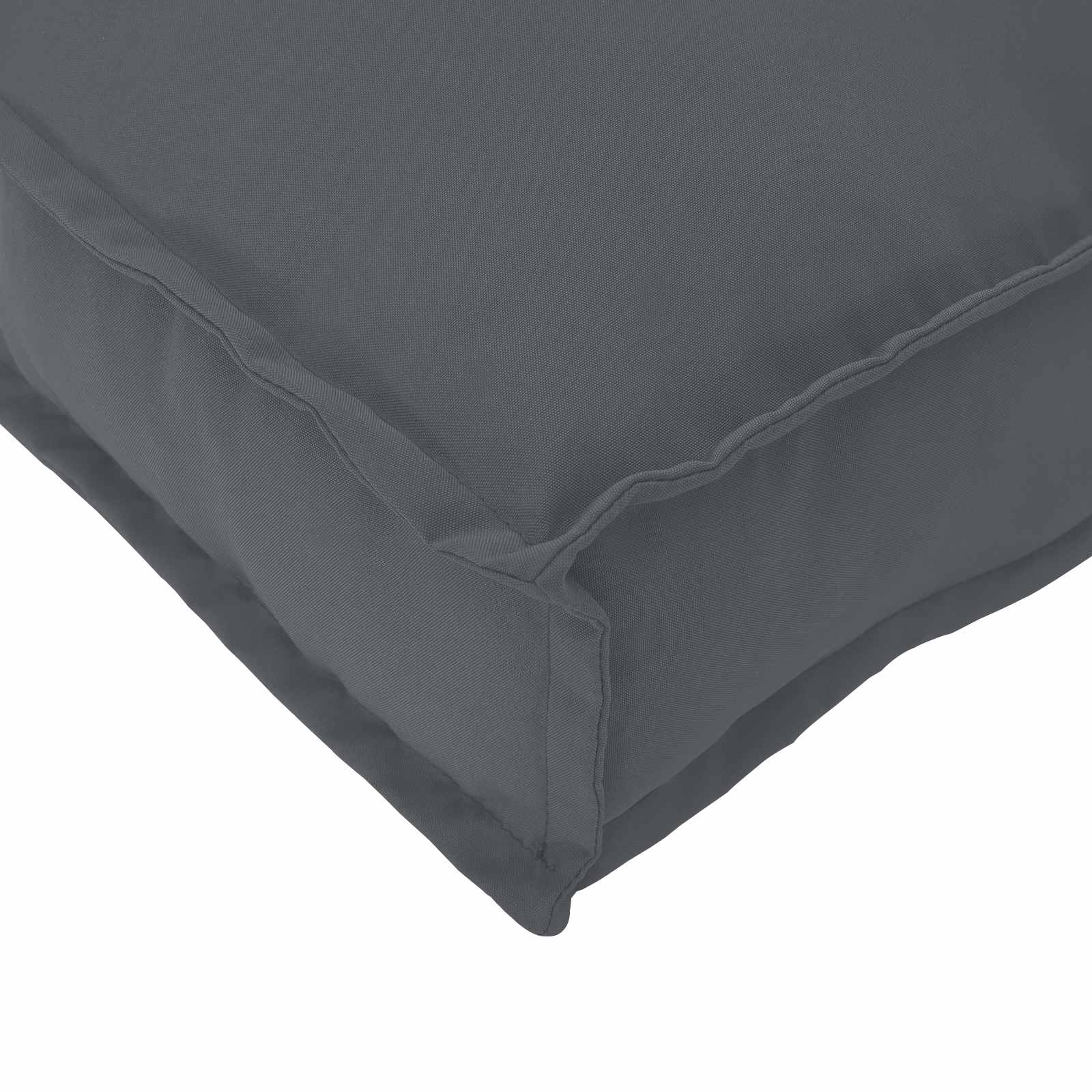 vidaXL Kissen Anthrazit 50 x 40 x 12 cm Oxford-Stoff
