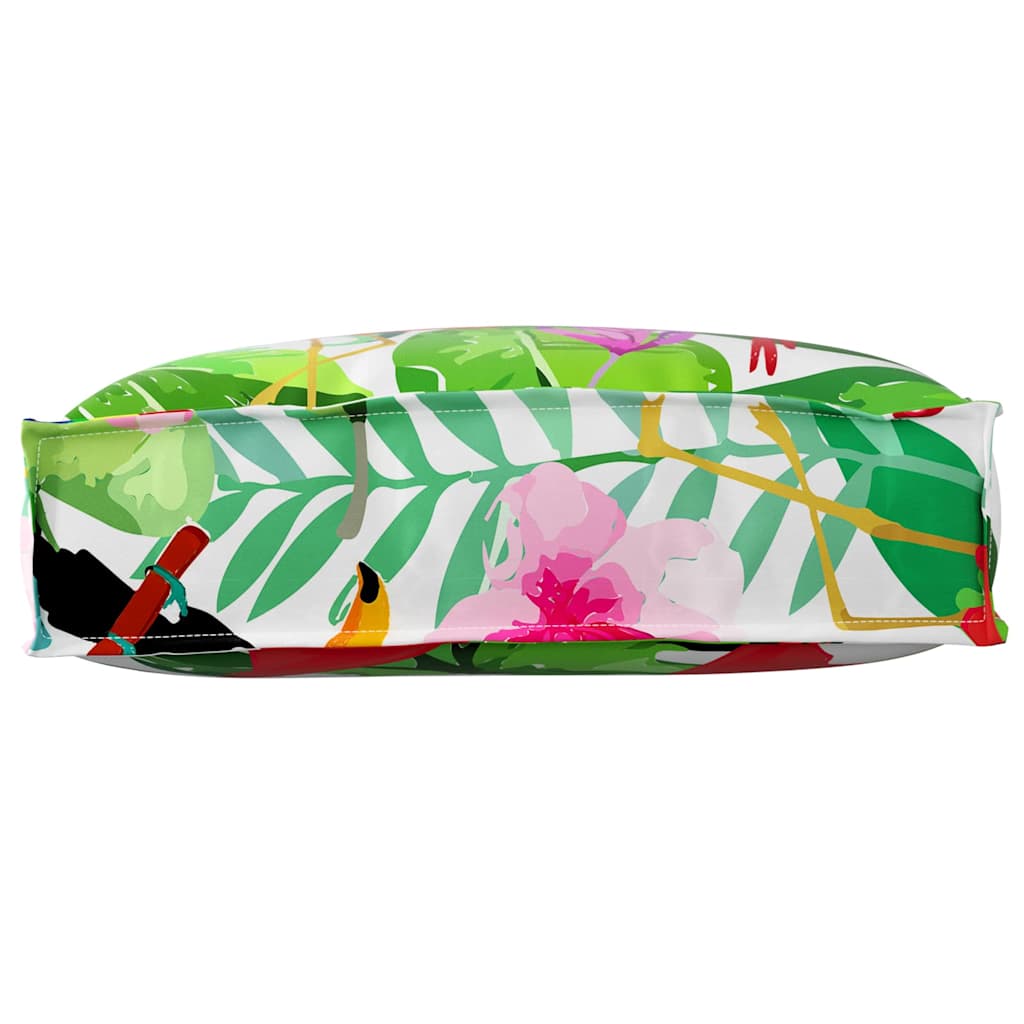 vidaXL Kissen Floral Mehrfarbig 50 x 40 x 12 cm Oxford-Stoff