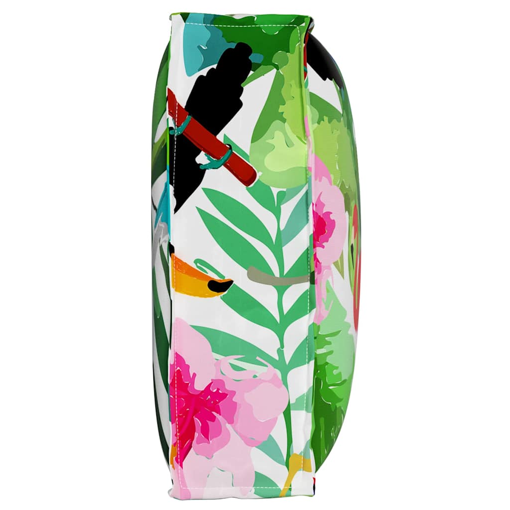 vidaXL Kissen Floral Mehrfarbig 50 x 40 x 12 cm Oxford-Stoff