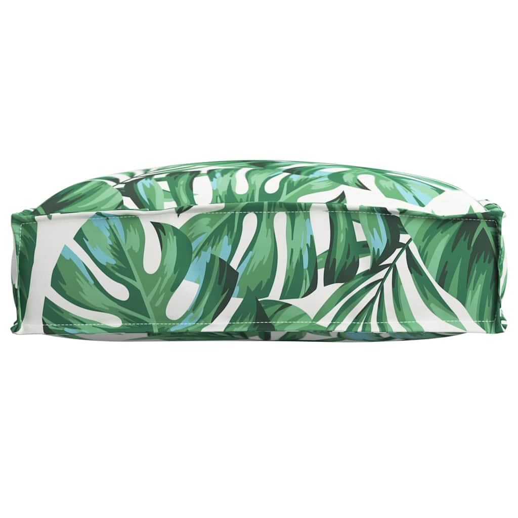 vidaXL Kissen Blatt Blattmuster 50 x 50 x 12 cm Oxford-Stoff