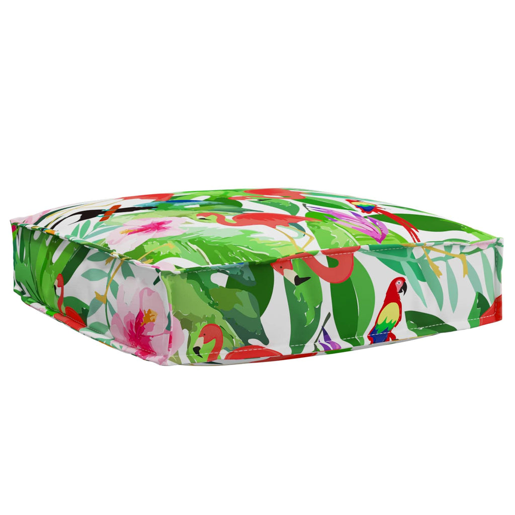 vidaXL Kissen Floral Mehrfarbig 50 x 40 x 12 cm Oxford-Stoff