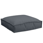 vidaXL Kissen 2 pcs Anthrazit 40 x 40 x 8 cm Oxford-Stoff