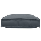 vidaXL Kissen 2 pcs Anthrazit 40 x 40 x 8 cm Oxford-Stoff