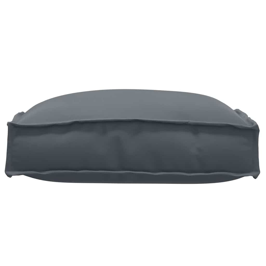 vidaXL Kissen 2 pcs Anthrazit 40 x 40 x 8 cm Oxford-Stoff