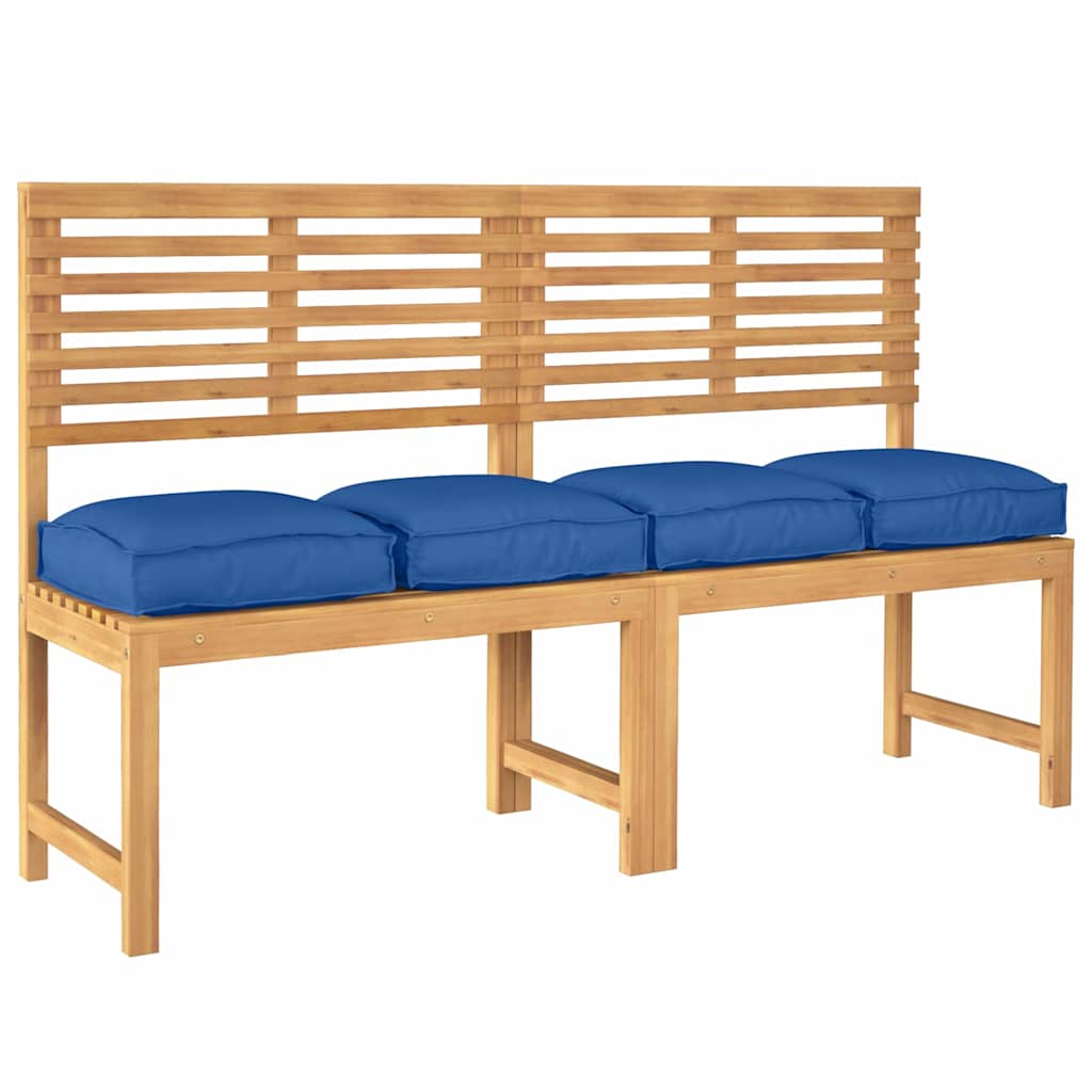 vidaXL Kissen 4 pcs Königsblau 40 x 40 x 8 cm Oxford-Stoff