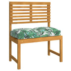 vidaXL Kissen Blatt 4 pcs Blattmuster 40 x 40 x 8 cm Oxford-Stoff