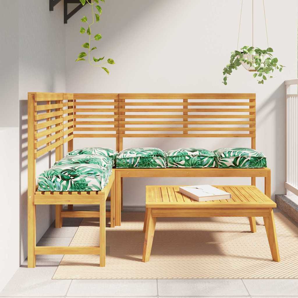 vidaXL Kissen Blatt 6 pcs Blattmuster 40 x 40 x 8 cm Oxford-Stoff