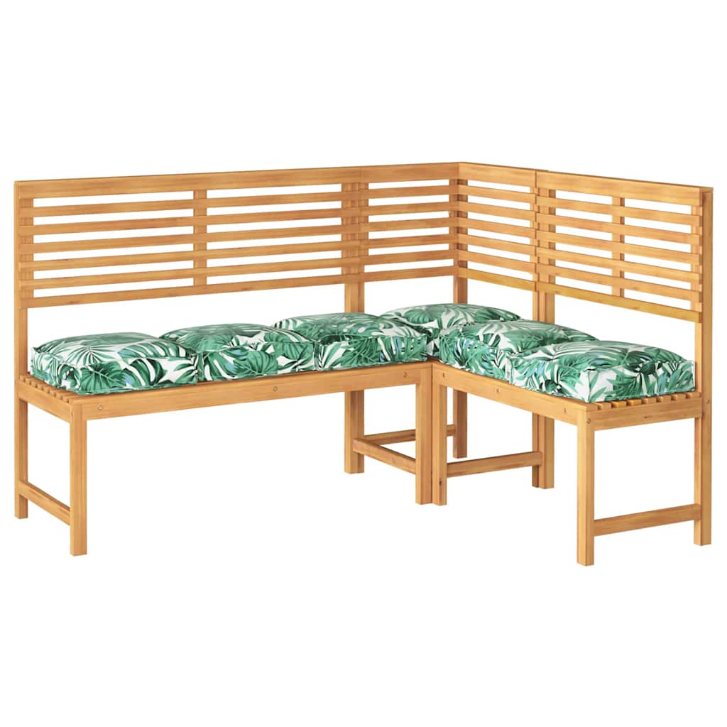 vidaXL Kissen Blatt 6 pcs Blattmuster 40 x 40 x 8 cm Oxford-Stoff