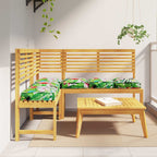 vidaXL Kissen Floral 6 pcs Mehrfarbig 40 x 40 x 8 cm Oxford-Stoff