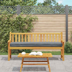 vidaXL Palettenkissen Anthrazit 180 x 40 x 8 cm Oxford-Stoff