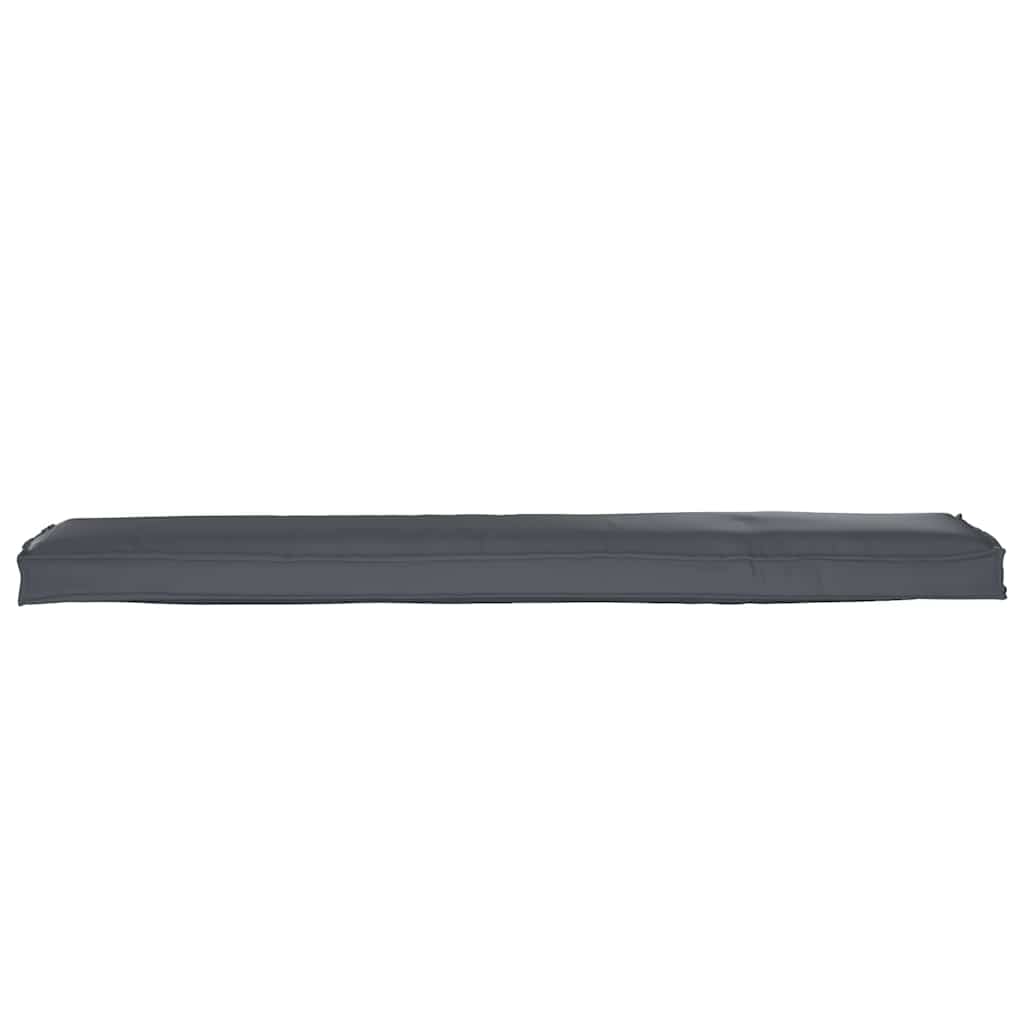 vidaXL Palettenkissen Anthrazit 180 x 40 x 8 cm Oxford-Stoff