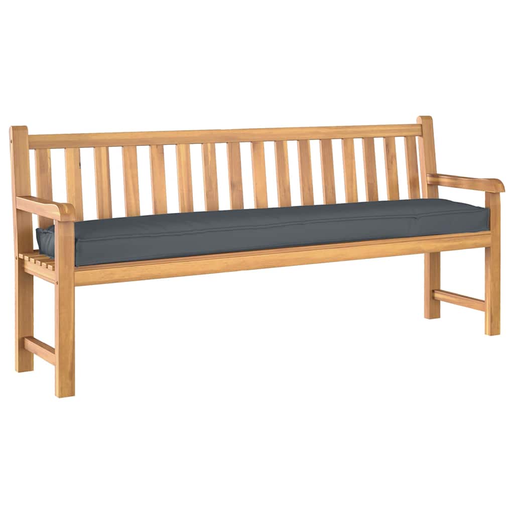 vidaXL Palettenkissen Anthrazit 180 x 40 x 8 cm Oxford-Stoff